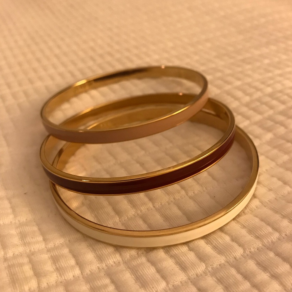 J. Crew set of 3 Bangle Bracelets